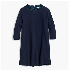 Crewcuts Girls' ruffle collar dress